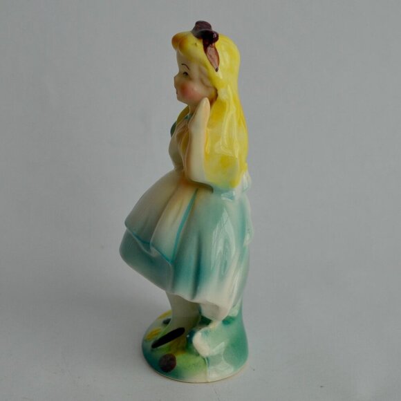 Vintage Alice in Wonderland Ceramic Figurine Disney - Picture 4 of 5